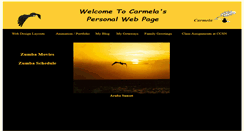 Desktop Screenshot of carmela114.com